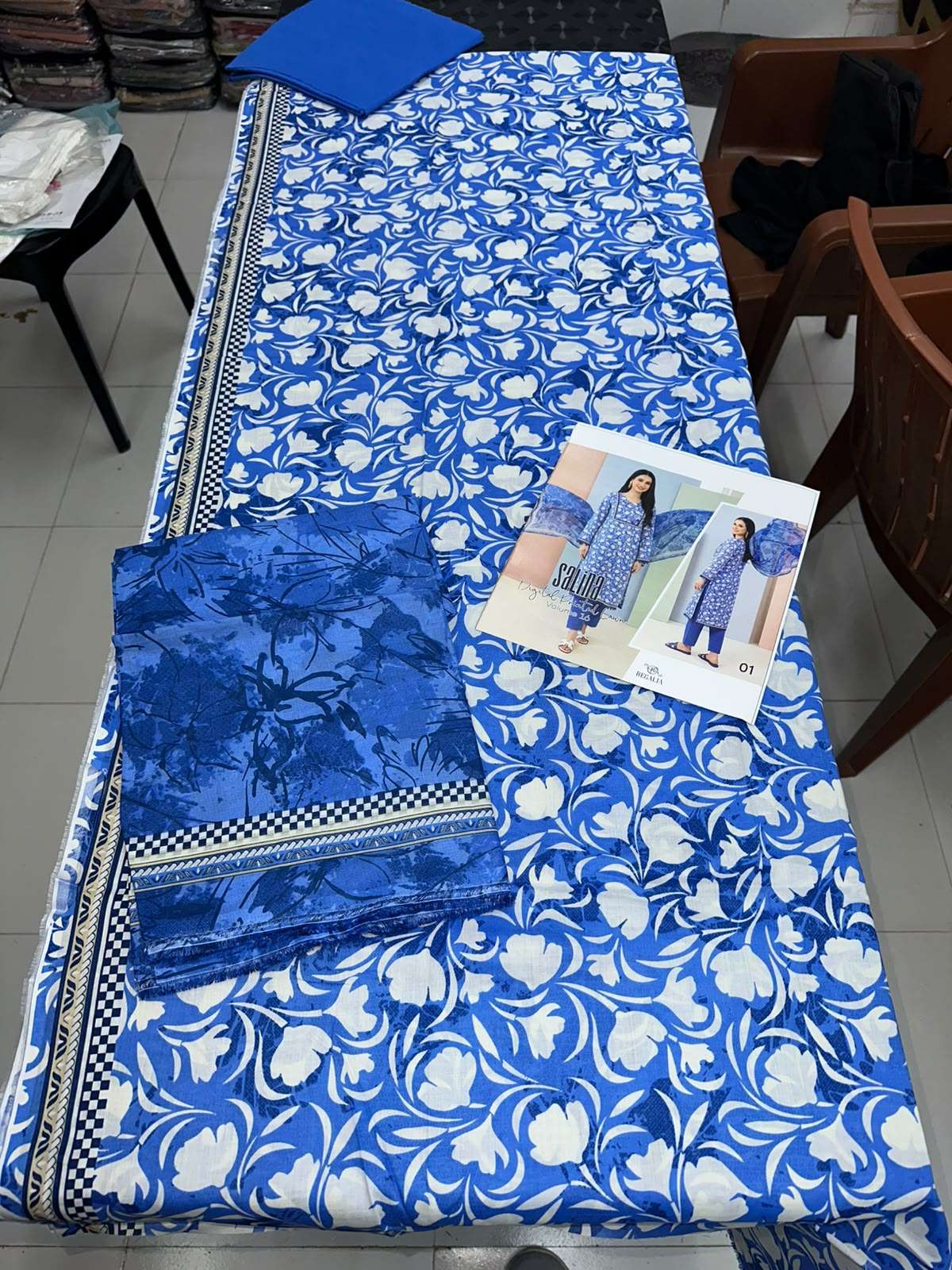 SALINA DIGITAL PRINTED LAWN VOL - 16 LIMITED EDITION 2026 BY REGALIA TEXTILES